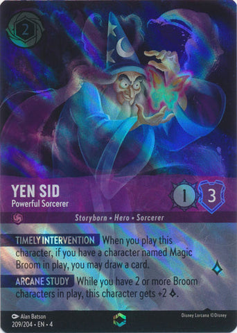 YEN SID (POWERFUL SORCERER) - 209/204 - ENCHANTED