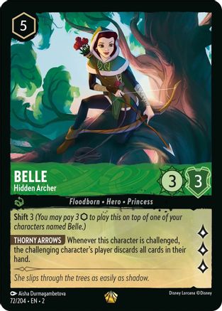 BELLE (HIDDEN ARCHER) - 72/204 - LEGENDARY