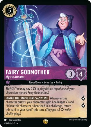 FAIRY GODMOTHER (MYSTIC ARMORER) - 41/204 - LEGENDARY