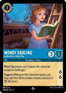 WENDY DARLING (AUTHORITY ON PETER PAN) - 158/204 - SUPER RARE