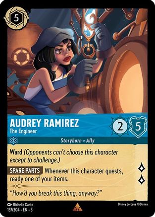 AUDREY RAMIREZ (THE ENGINEER) - 137/204 - RARE