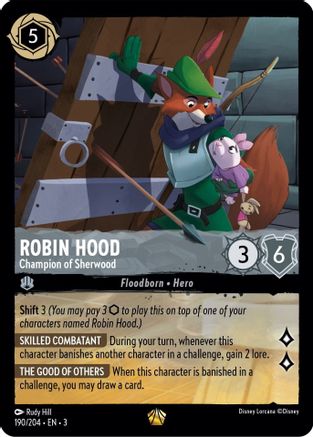 ROBIN HOOD (CHAMPION OF SHERWOOD) - 190/204 - LEGENDARY