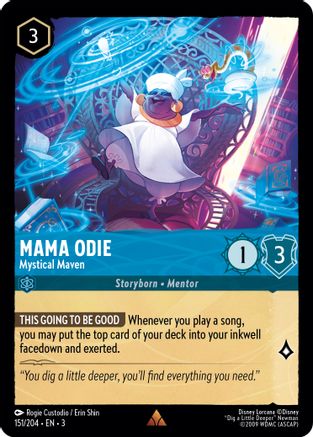 MAMA ODIE (MYSTICAL MAVEN) - 151/204 - RARE