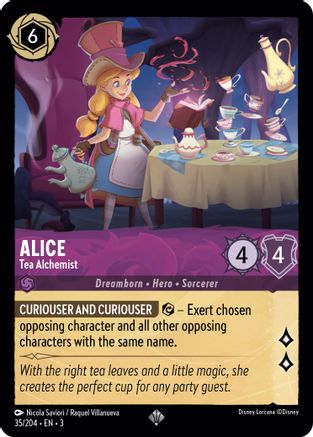 ALICE (TEA ALCHEMIST) - 35/204 - SUPER RARE