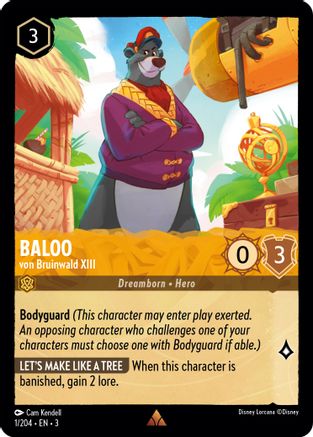 Baloo (von Bruinwald XIII) - 1/204 - Rare