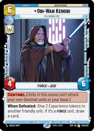 Obi-Wan Kenobi - Following Fate - 049/252 - Rare