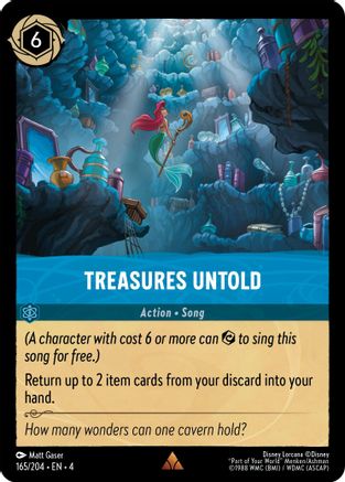 TREASURES UNTOLD - 165/204 - RARE