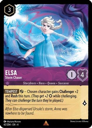 ELSA (STORM CHASER) - 42/204 - RARE