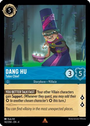 DANG HU (TALON CHIEF) - 142/204 - RARE