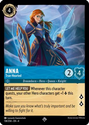 ANNA (TRUE-HEARTED) - 138/204 - SUPER RARE