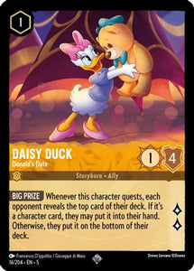 Daisy Duck (Donald's Date) - 16/204 - Super Rare