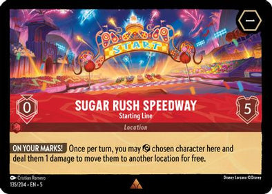 Sugar Rush Speedway (Starting Line) - 135/204 - Rare