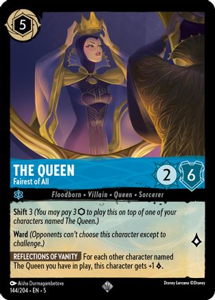 The Queen (Fairest of All) - 144/204 - Super Rare