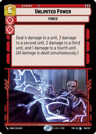 Unlimited Power - 156/257 - Legendary