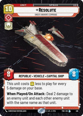 Resolute - Under Anakin's Command (Hyperspace) -418 - Legendary