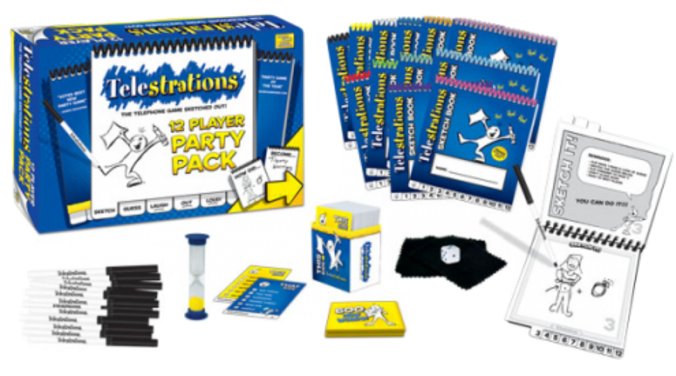 TELESTRATIONS - 12 PLAYER - PARTY PACK