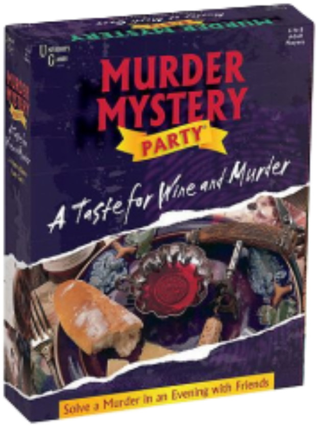 MURDER MYSTERY - A TASTE for WINE and MURDER