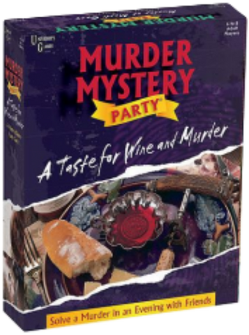 MURDER MYSTERY - A TASTE for WINE and MURDER