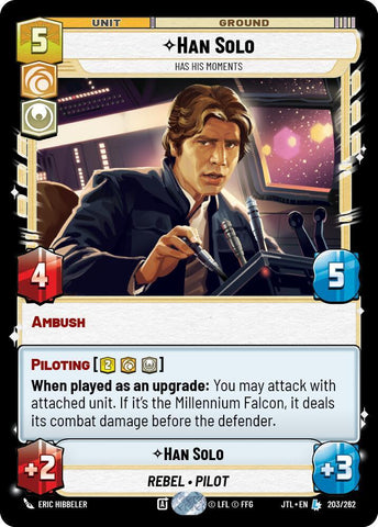 Han Solo - Has His Moments - 203/262 - Legendary
