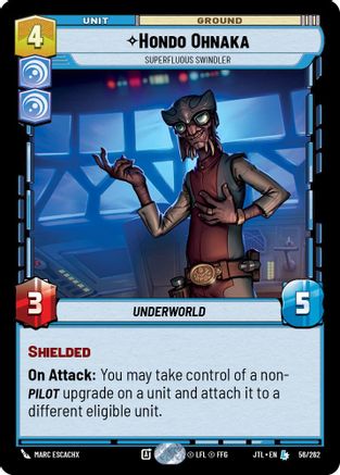 Hondo Ohnaka - Superfluous Swindler - 056/262 - Legendary