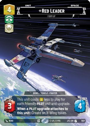 Red Leader - Form Up (Prestige) - 1027 - Uncommon