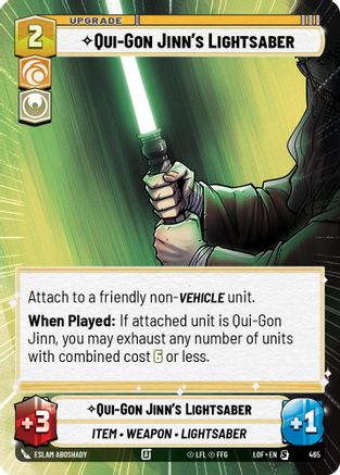 Qui-Gon Jinn's Lightsaber (Hyperspace) - 465 - Special