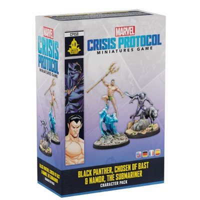 Marvel Crisis Protocol: Black Panther, Chosen of Bast & Namor, The Sub-Mariner