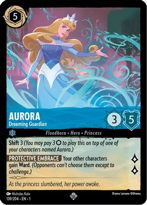 AURORA (DREAMING GUARDIAN) - 139/204 - SUPER RARE