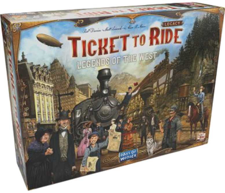 TICKET TO RIDE - LEGACY - LEGENDS OF THE WEST(Preorder)