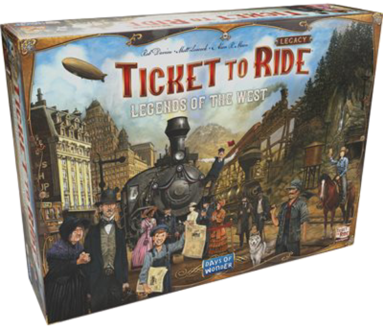 TICKET TO RIDE - LEGACY - LEGENDS OF THE WEST