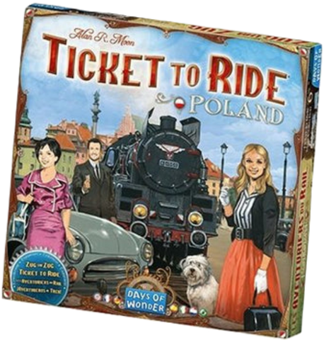 TICKET TO RIDE: MAP #6.5 - POLAND
