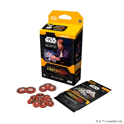 Star Wars: Unlimited: Jump to Lightspeed Spotlight Deck: Han Solo