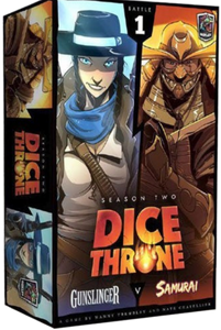 Dice Throne S2 Gunslinger vs Samurai