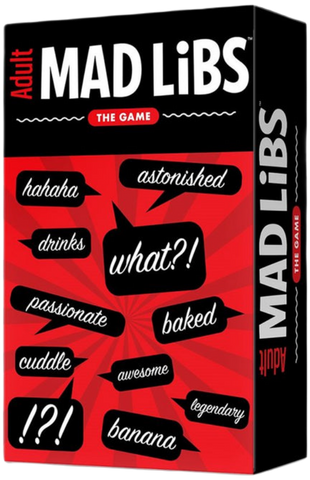 Adult Mad Libs The Game