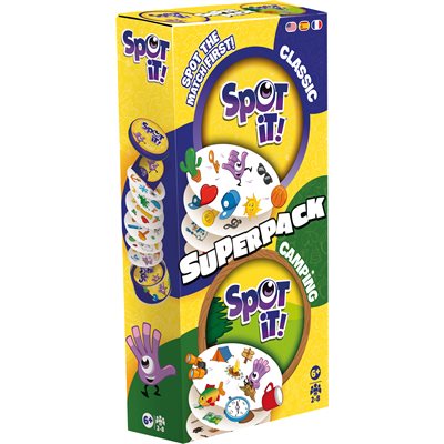 SPOT IT! - SUPER PACK CLASSIC / CAMPING