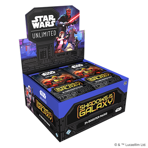 STAR WARS: UNLIMITED: SHADOWS OF THE GALAXY - BOOSTER BOX