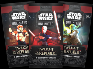 swu twilight of the republic booster box Star Wars: Unlimited: Twilight of the Republic Booster Pack