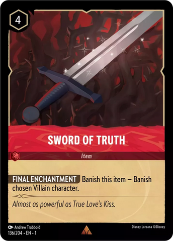 SWORD OF TRUTH - 136/204 - RARE