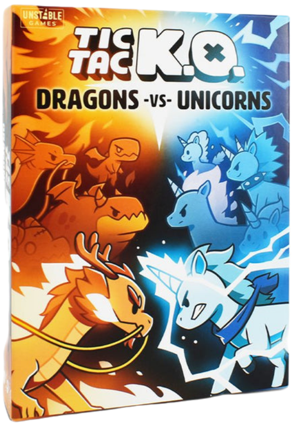 Tic Tac K.O. Dragons Vs Unicorns