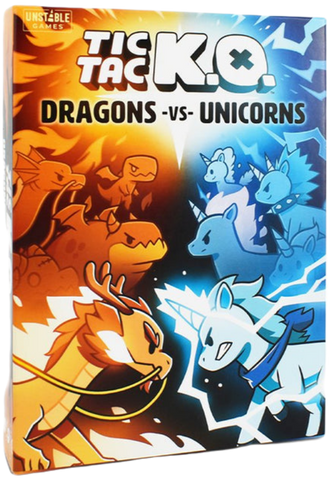 Tic Tac K.O. Dragons Vs Unicorns