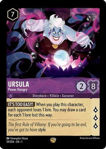 URSULA (POWER HUNGRY) - 59/204 - LEGENDARY