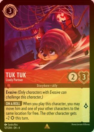 TUK TUK (LIVELY PARTNER) - 127/204 - RARE (FOIL)