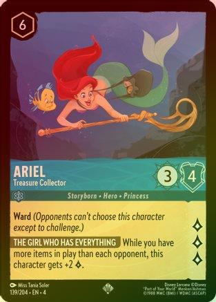 Ariel (Treasure Collector) - 139/204 - Super Rare (FOIL)