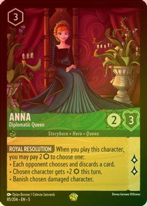 Anna (Diplomatic Queen) - 85/204 - Legendary (Foil)