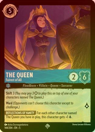 The Queen (Fairest of All) - 144/204 - Super Rare (FOIL)