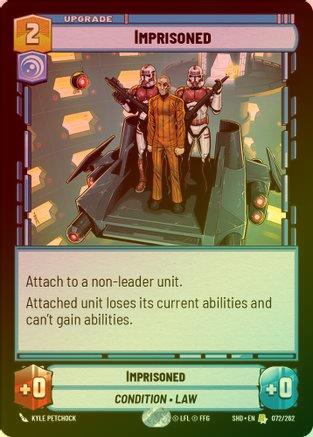 IMPRISONED - 072/262 - RARE (FOIL)