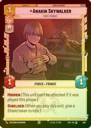 Anakin Skywalker - Force Prodigy 692 - Special (Foil)