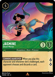 JASMINE (DESERT WARRIOR) - 78/204 - RARE