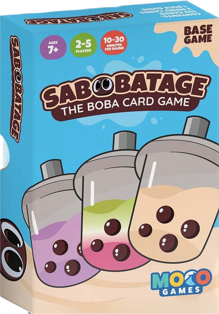 SABOBATAGE THE BOBA CARD GAME 3RD EDITION