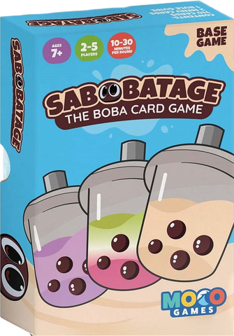 SABOBATAGE THE BOBA CARD GAME 3RD EDITION